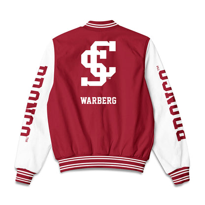 SCU - NCAA Women's Basketball : Maddy Warberg - Bomber Jacket-1