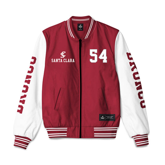 SCU - NCAA Softball : Kendal Manley - Bomber Jacket