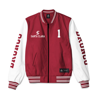 SCU - NCAA Men's Water Polo : Tyler Swensen - Bomber Jacket-0