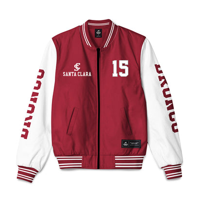 SCU - NCAA Men's Water Polo : Dylan Hazen - Bomber Jacket-0