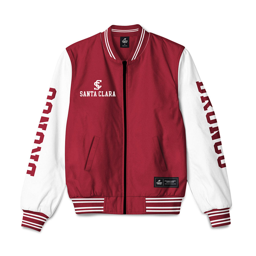 SCU - NCAA Women's Rowing : Ingrid Hurst - Bomber Jacket-0