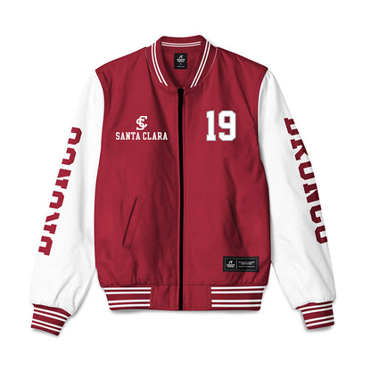 SCU - NCAA Men's Soccer : Andrew Sullivan - Bomber Jacket-0