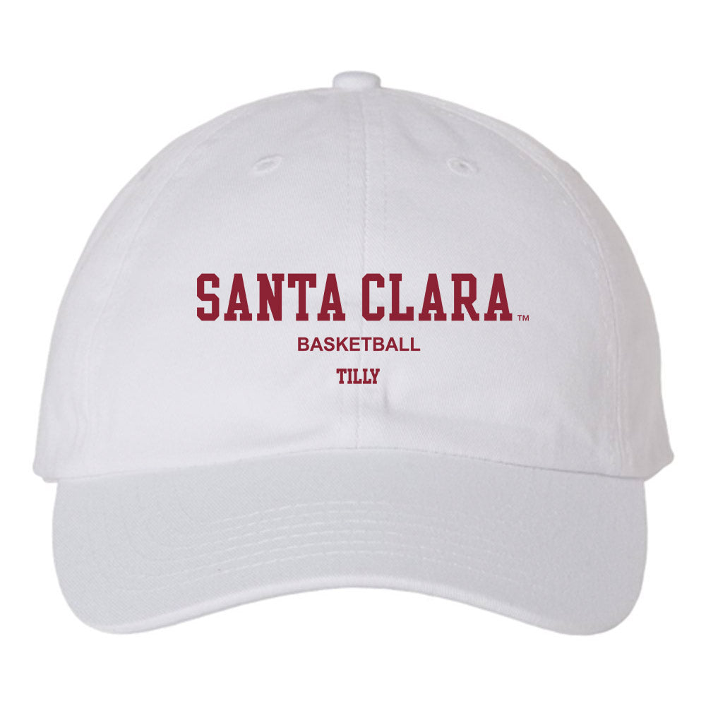 SCU - NCAA Men's Basketball : Christoph Tilly - Dad Hat