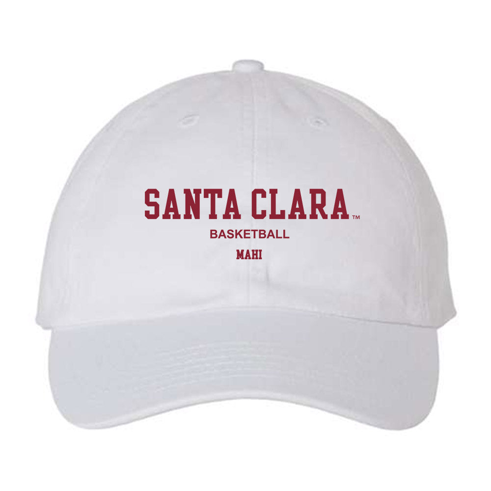 SCU - NCAA Men's Basketball : Elijah Mahi - Dad Hat-0