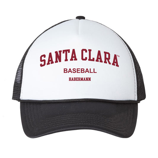 SCU - NCAA Baseball : Andrew Habermann - Trucker Hat-0