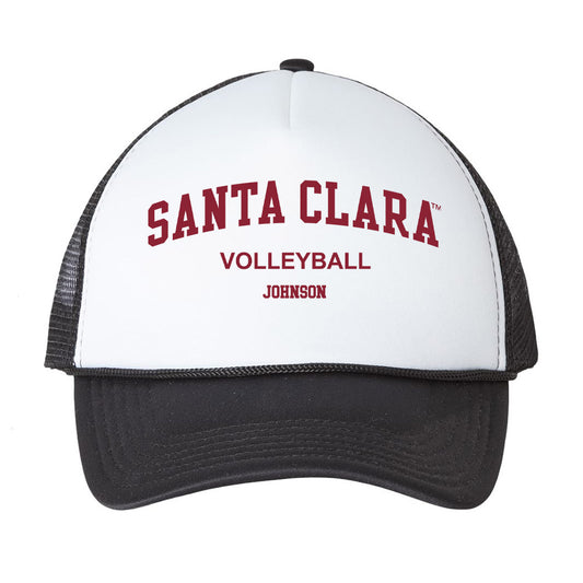 SCU - NCAA Women's Volleyball : Caitlin Johnson - Trucker Hat-0