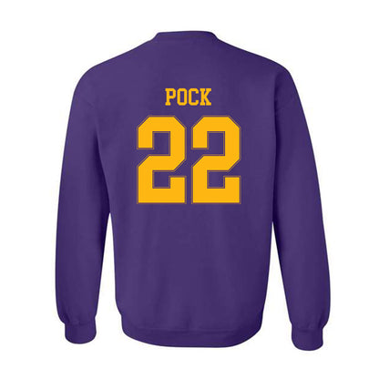 Northern Iowa - NCAA Men's Basketball : Kyle Pock - Classic Shersey Crewneck Sweatshirt-1