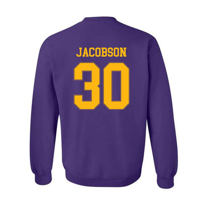 Northern Iowa - NCAA Men's Basketball : Hunter Jacobson - Crewneck Sweatshirt