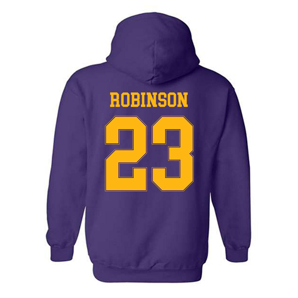 Northern Iowa - NCAA Women's Basketball : Bri Robinson - Classic Shersey Hooded Sweatshirt-1