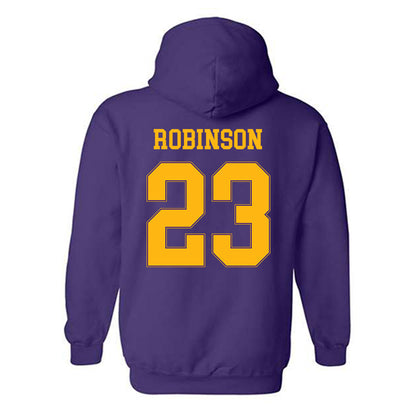 Northern Iowa - NCAA Women's Basketball : Bri Robinson - Classic Shersey Hooded Sweatshirt-1