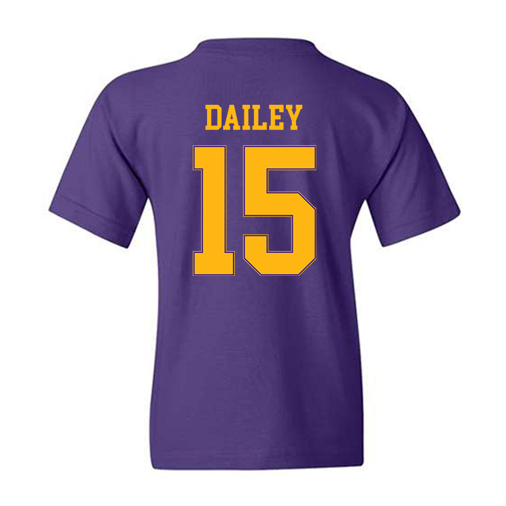 Northern Iowa - NCAA Football : Jaxon Dailey - Classic Shersey Youth T-Shirt-1