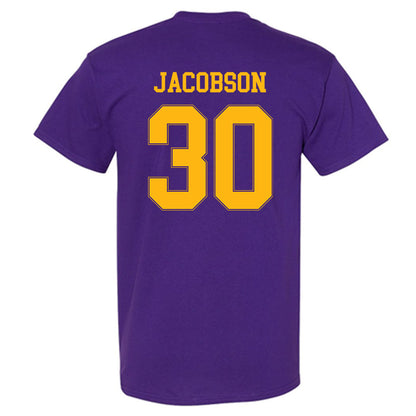 Northern Iowa - NCAA Men's Basketball : Hunter Jacobson - Classic Shersey T-Shirt-1