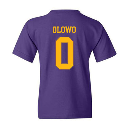 Northern Iowa - NCAA Football : Mo Olowo - Classic Shersey Youth T-Shirt-1