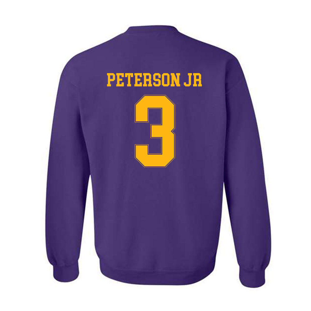 Northern Iowa - NCAA Football : Robbie Peterson Jr - Classic Shersey Crewneck Sweatshirt-1