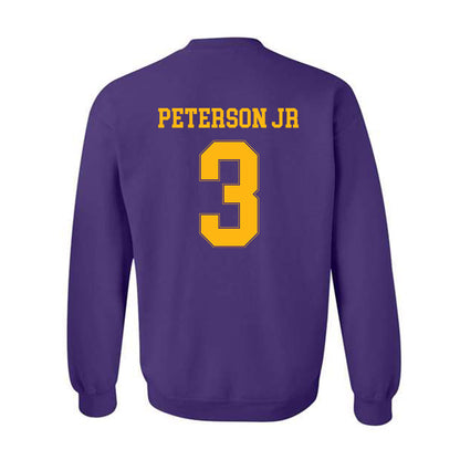 Northern Iowa - NCAA Football : Robbie Peterson Jr - Classic Shersey Crewneck Sweatshirt-1