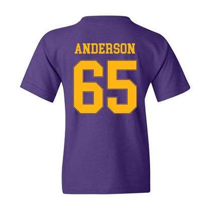 Northern Iowa - NCAA Football : Blake Anderson - Classic Shersey Youth T-Shirt-1