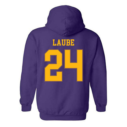 Northern Iowa - NCAA Women's Basketball : Kayba Laube - Classic Shersey Hooded Sweatshirt-1