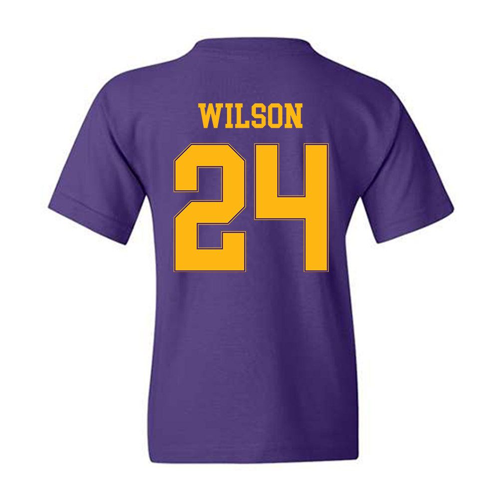 Northern Iowa - NCAA Men's Basketball : Jalen Wilson - Classic Shersey Youth T-Shirt-1