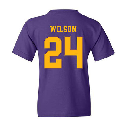 Northern Iowa - NCAA Men's Basketball : Jalen Wilson - Classic Shersey Youth T-Shirt-1