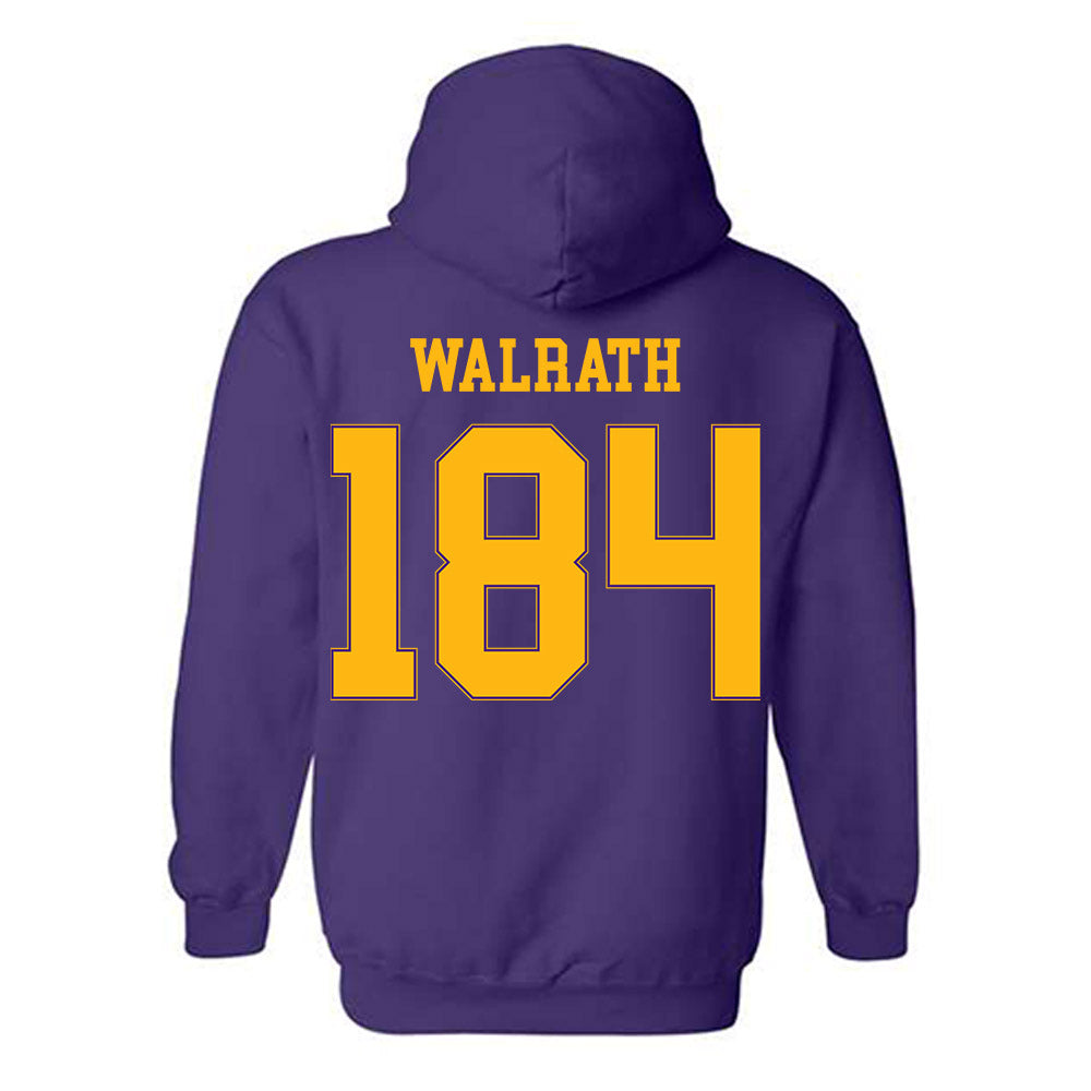 Northern Iowa - NCAA Wrestling : C.J. Walrath - Classic Shersey Hooded Sweatshirt-1