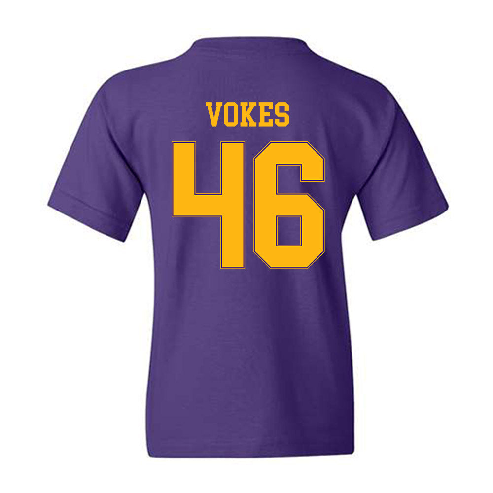 Northern Iowa - NCAA Football : Tiernan Vokes - Classic Shersey Youth T-Shirt-1