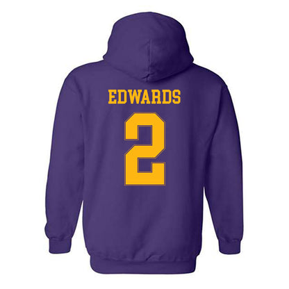 Northern Iowa - NCAA Football : Tye Edwards - Classic Shersey Hooded Sweatshirt-1