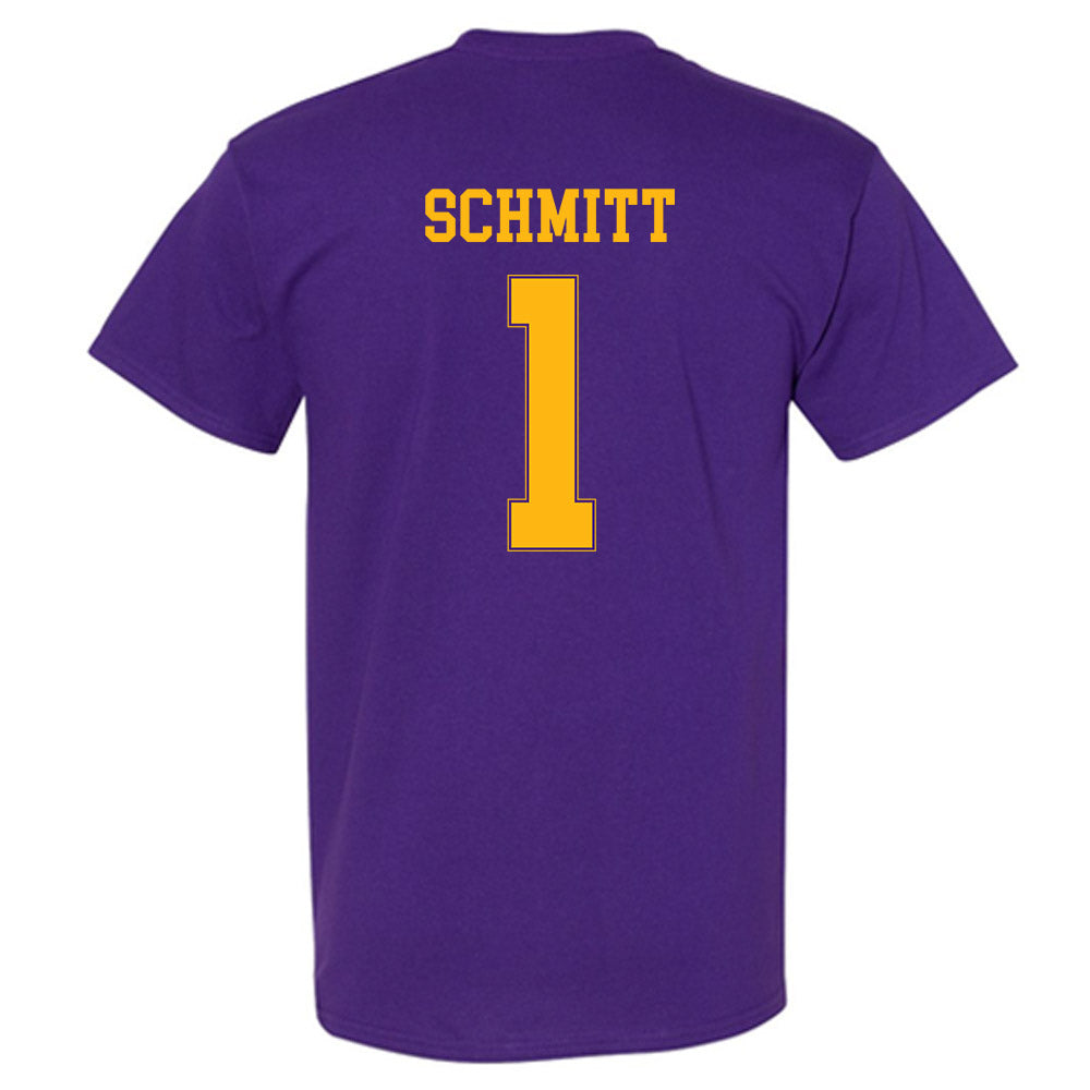 Northern Iowa - NCAA Men's Basketball : Cael Schmitt - Classic Shersey T-Shirt-1