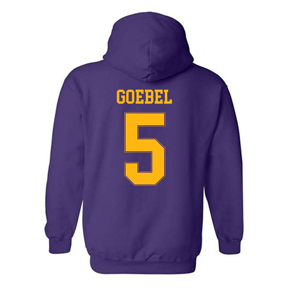 Northern Iowa - NCAA Women's Basketball : Ryley Goebel - Classic Shersey Hooded Sweatshirt-1