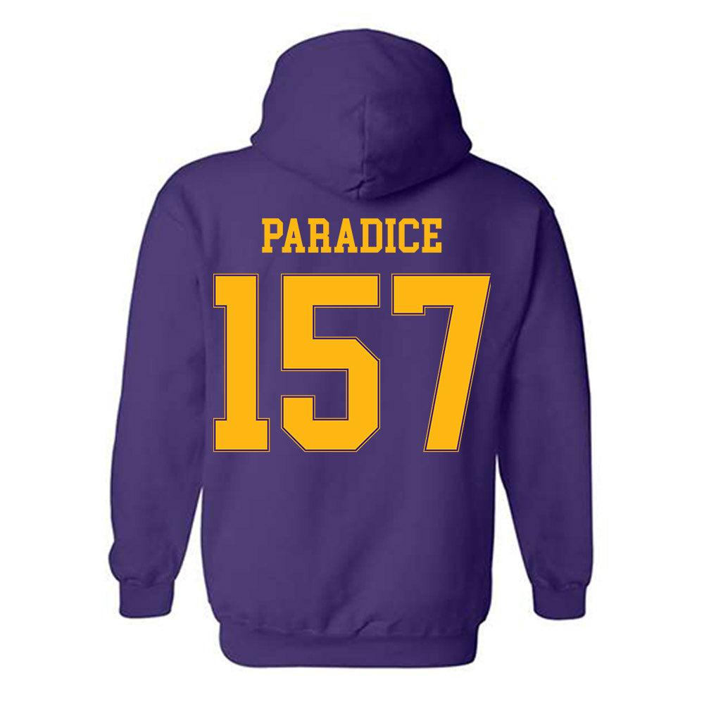 Northern Iowa - NCAA Wrestling : Austin Paradice - Classic Shersey Hooded Sweatshirt-1
