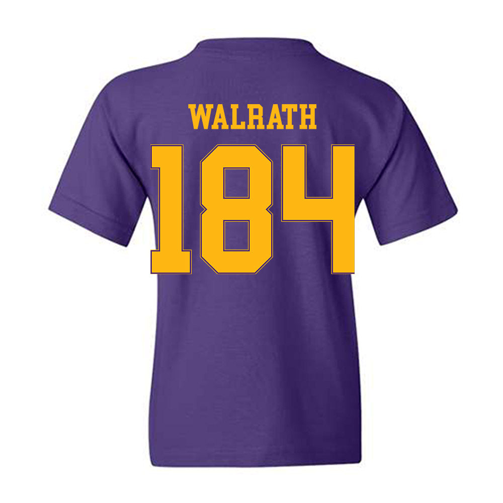 Northern Iowa - NCAA Wrestling : C.J. Walrath - Classic Shersey Youth T-Shirt-1