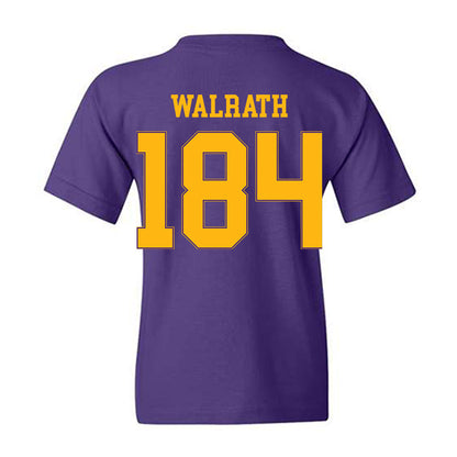 Northern Iowa - NCAA Wrestling : C.J. Walrath - Classic Shersey Youth T-Shirt-1