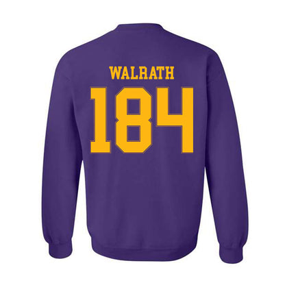 Northern Iowa - NCAA Wrestling : C.J. Walrath - Classic Shersey Crewneck Sweatshirt-1