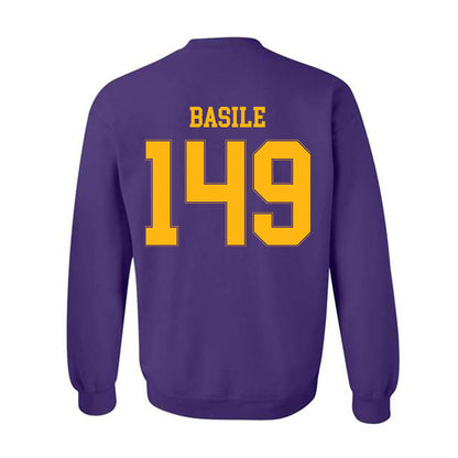 Northern Iowa - NCAA Wrestling : Ethan Basile - Classic Shersey Crewneck Sweatshirt-1