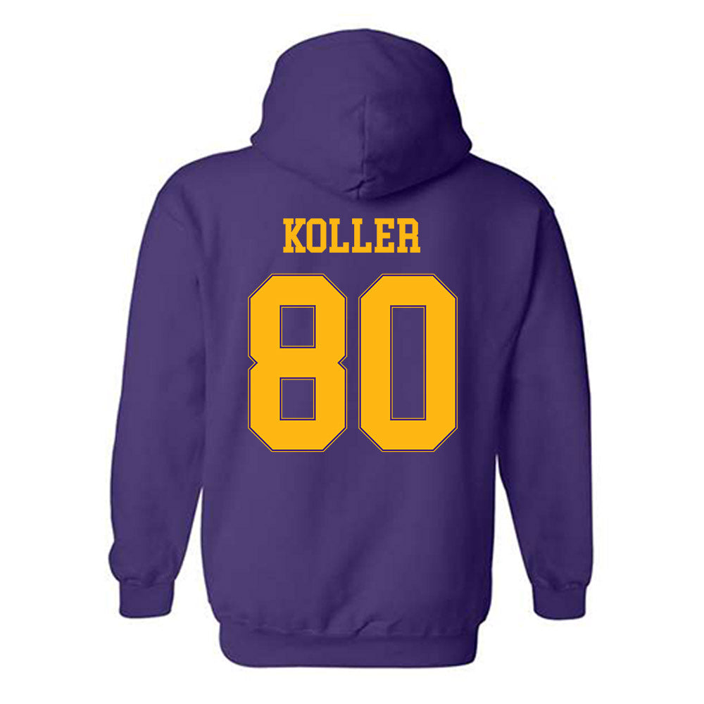 Northern Iowa - NCAA Football : Sutton Koller - Classic Shersey Hooded Sweatshirt-1