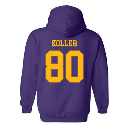 Northern Iowa - NCAA Football : Sutton Koller - Classic Shersey Hooded Sweatshirt-1