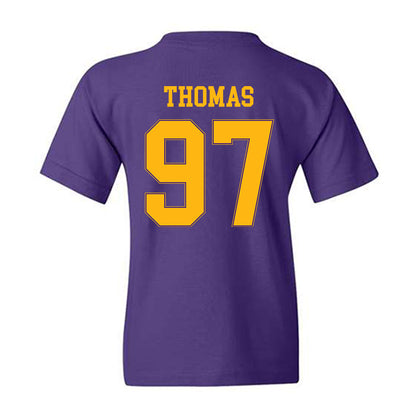 Northern Iowa - NCAA Football : Theo Thomas - Classic Shersey Youth T-Shirt-1