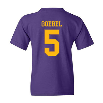 Northern Iowa - NCAA Women's Basketball : Ryley Goebel - Classic Shersey Youth T-Shirt-1