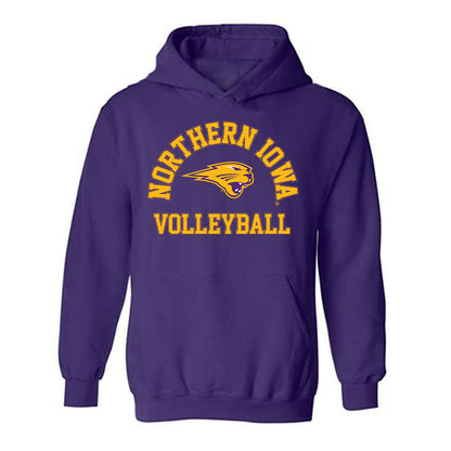 Northern Iowa - NCAA Women's Volleyball : Reese Booth - Classic Shersey Hooded Sweatshirt-0