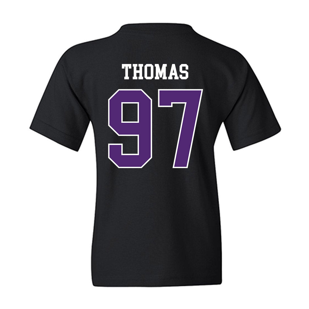 Northern Iowa - NCAA Football : Theo Thomas - Classic Shersey Youth T-Shirt-1