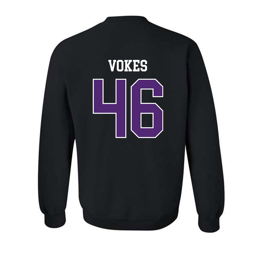 Northern Iowa - NCAA Football : Tiernan Vokes - Classic Shersey Crewneck Sweatshirt-1
