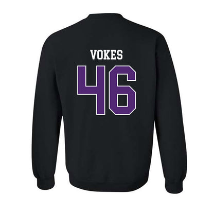 Northern Iowa - NCAA Football : Tiernan Vokes - Classic Shersey Crewneck Sweatshirt-1