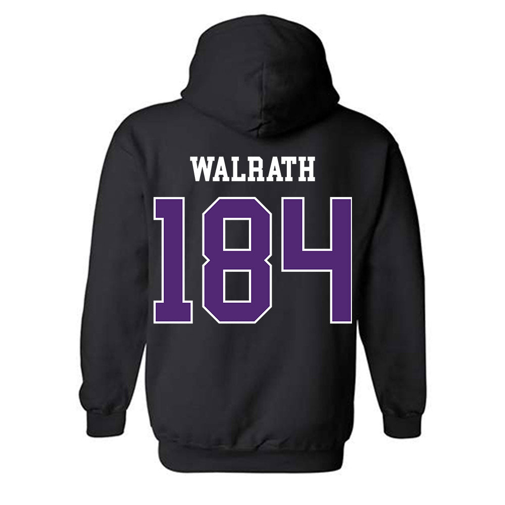 Northern Iowa - NCAA Wrestling : C.J. Walrath - Classic Shersey Hooded Sweatshirt-1