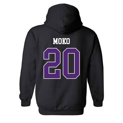 Northern Iowa - NCAA Football : Keith Moko - Classic Shersey Hooded Sweatshirt-1