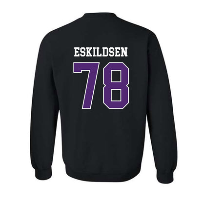 Northern Iowa - NCAA Football : Colby Eskildsen - Classic Shersey Crewneck Sweatshirt-1