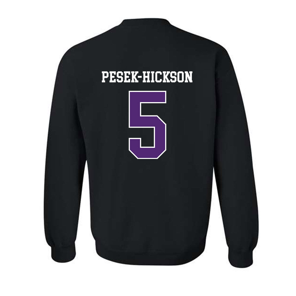 Northern Iowa - NCAA Football : Amauri Pesek-Hickson - Classic Shersey Crewneck Sweatshirt