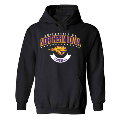 Northern Iowa - NCAA Football : Kaz Rebarcak - Classic Shersey Hooded Sweatshirt-0