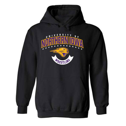 Northern Iowa - NCAA Wrestling : Ethan Basile - Classic Shersey Hooded Sweatshirt-0