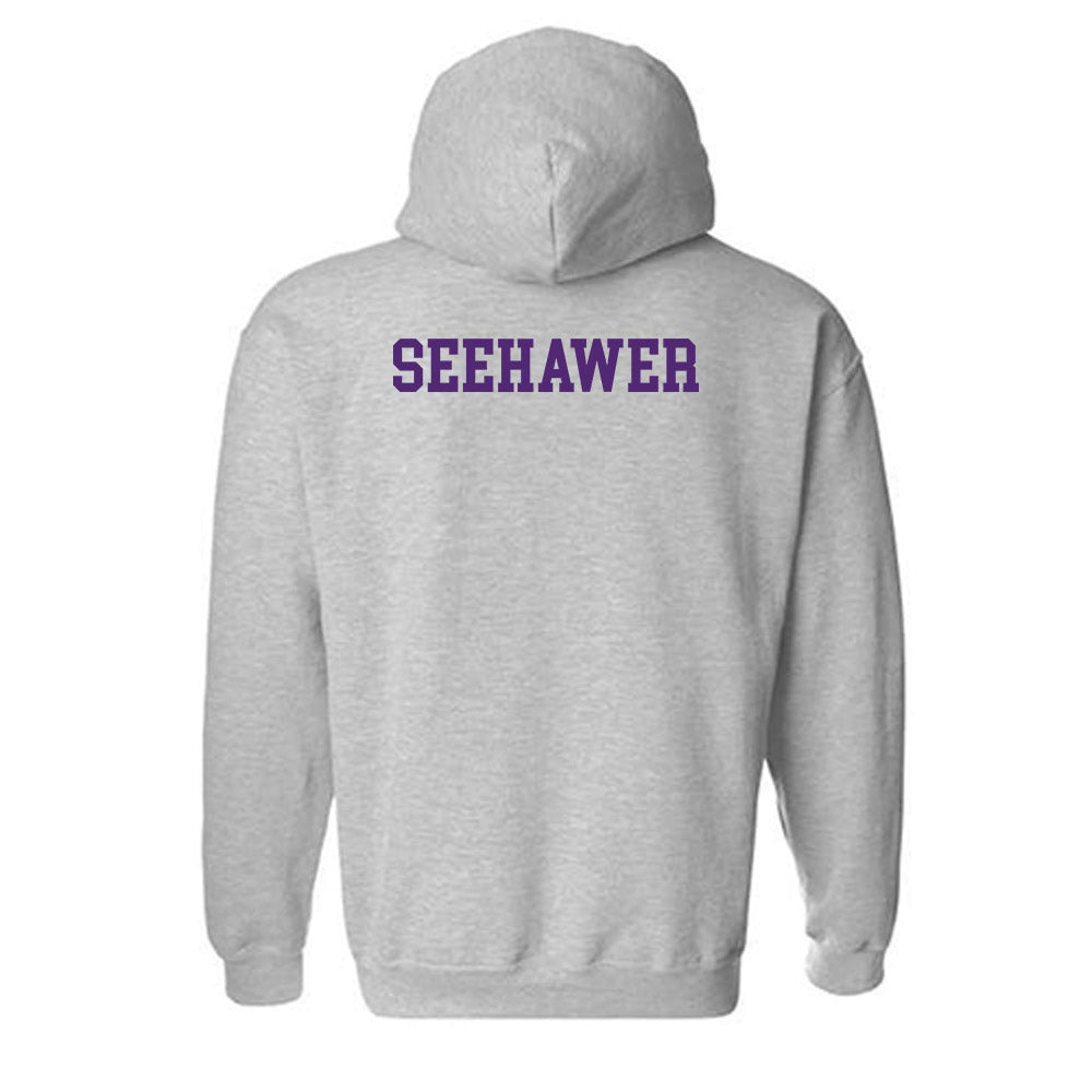 Northern Iowa - NCAA Women's Swimming & Diving : Paige Seehawer - Classic Shersey Hooded Sweatshirt-1