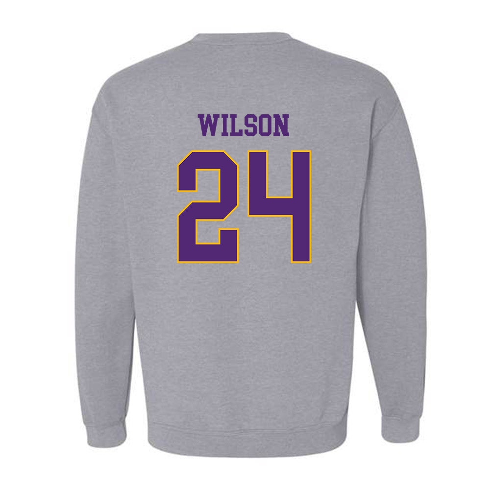 Northern Iowa - NCAA Men's Basketball : Jalen Wilson - Classic Shersey Crewneck Sweatshirt-1