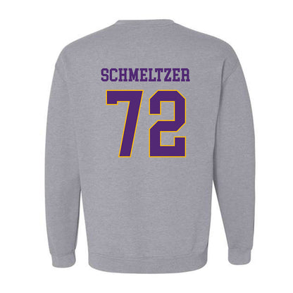 Northern Iowa - NCAA Football : Max Schmeltzer - Classic Shersey Crewneck Sweatshirt-1